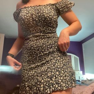 wild fable floral bodycon dress